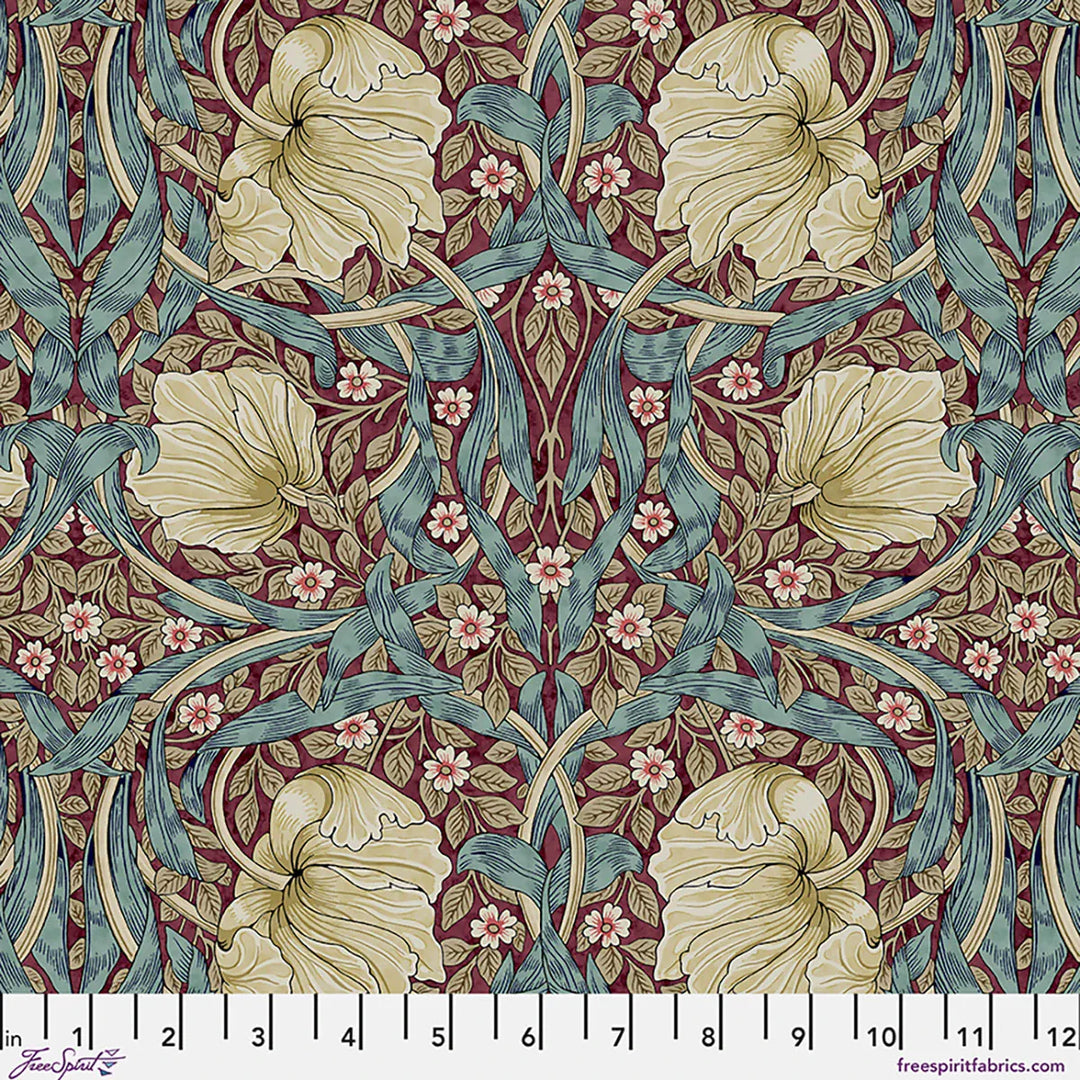Default SM Pimpernel in Teal Berry - Lodden - The Original Morris & Co.