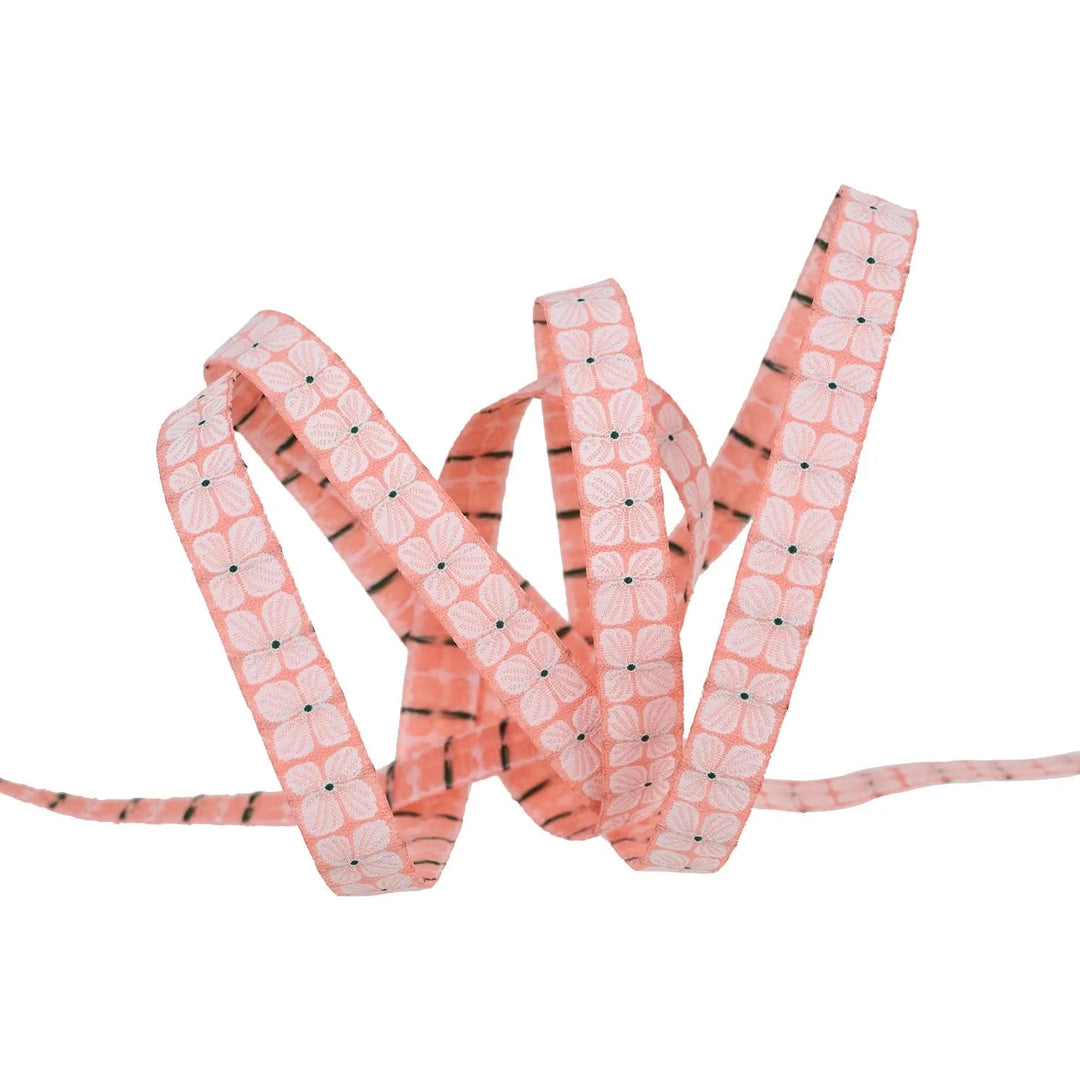 Default Small Flower in Pink - First Day of Fall - Loes Van Oosten -  Renaissance Ribbons