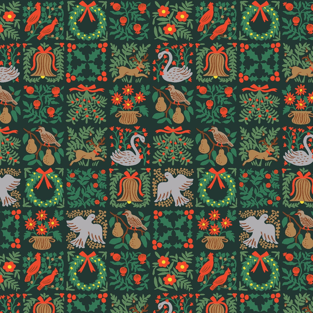 Default Small Holiday Tapestry in Evergreen - Holiday Classics III