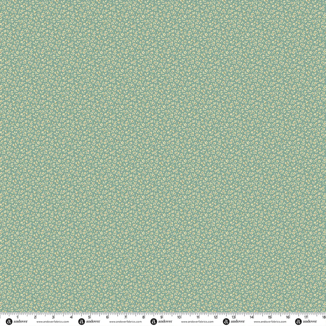 Default Snowberry in Water Fall - Secret Stash Favorites - Blue Willow - Laundry Basket Quilts