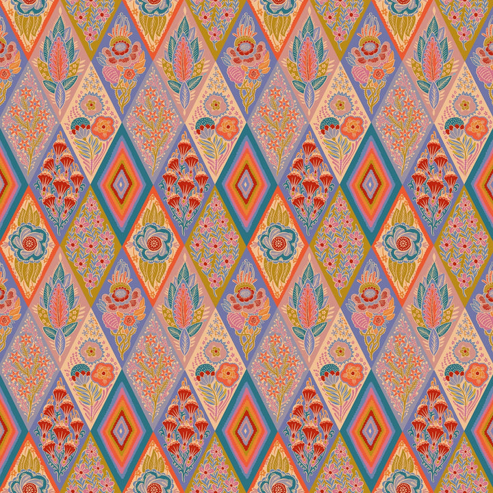 Default Socialite in Periwinkle - Shooting Star - Anna Maria Textiles