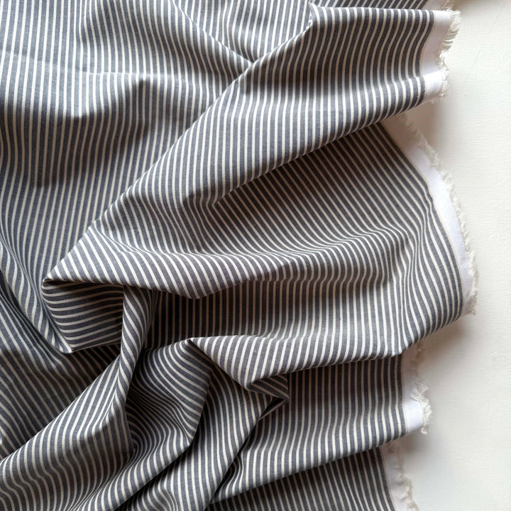 Default Soot - Classic Stripe Lawn