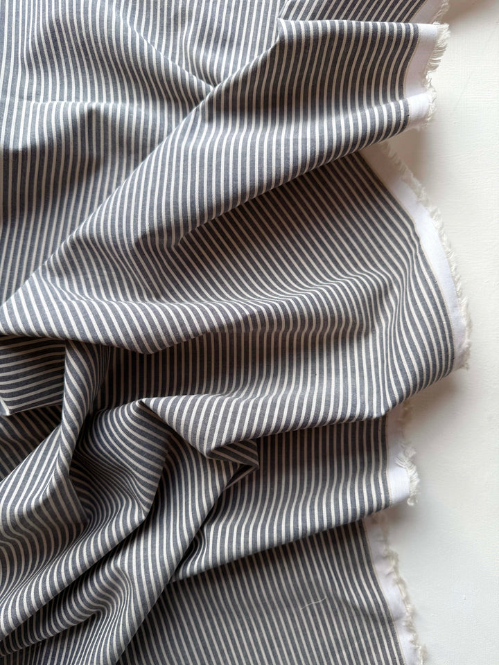 Default Soot - Classic Stripe Lawn