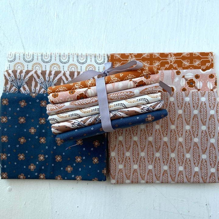 South Sister in Clay Colorway - Ash Cascade - Fat Quarter Bundle