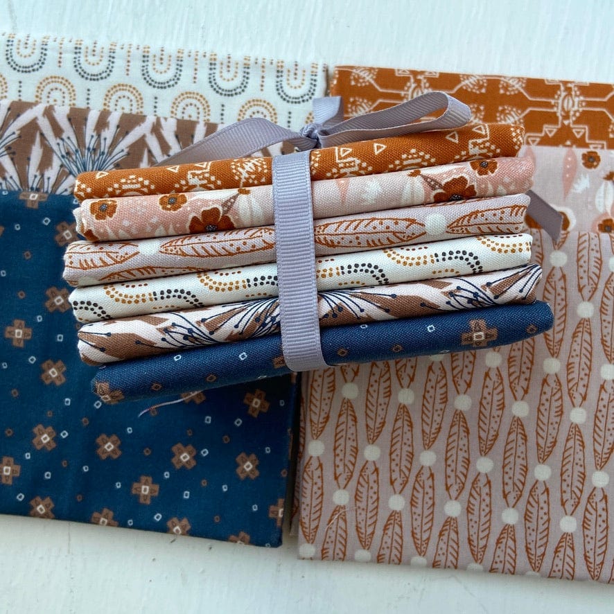 South Sister in Clay Colorway - Ash Cascade - Fat Quarter Bundle