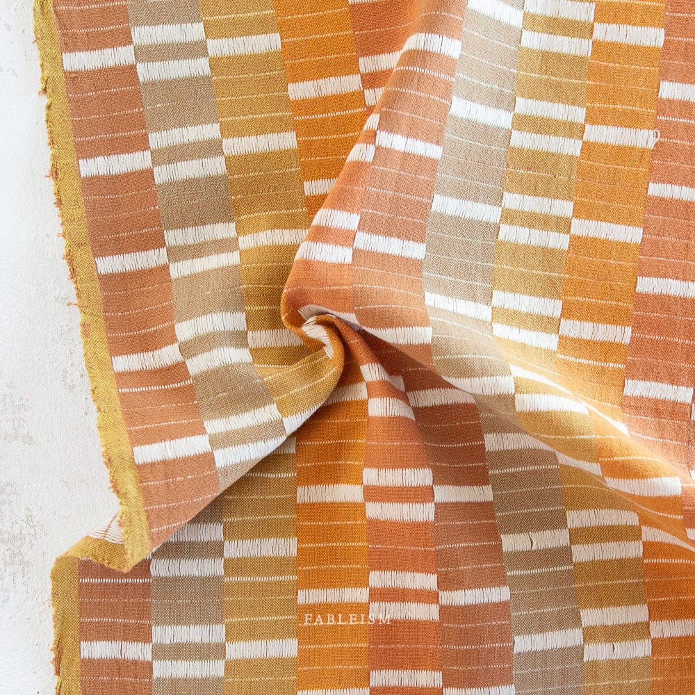 Default Southwest Stripe in Saddle - Lucky Loom - Fableism