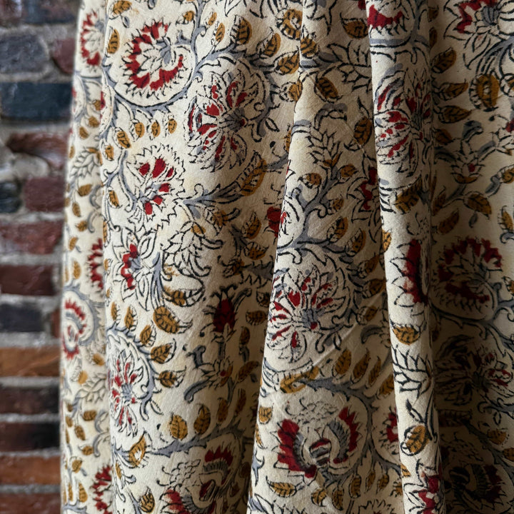Default Spice Market - Kalamkari Cotton Blockprint from India