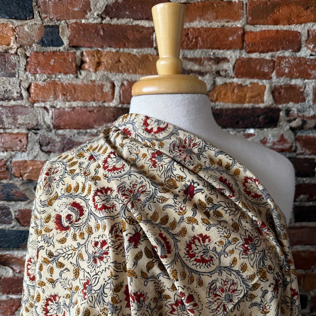 Default Spice Market - Kalamkari Cotton Blockprint from India
