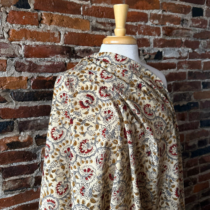 Default Spice Market - Kalamkari Cotton Blockprint from India