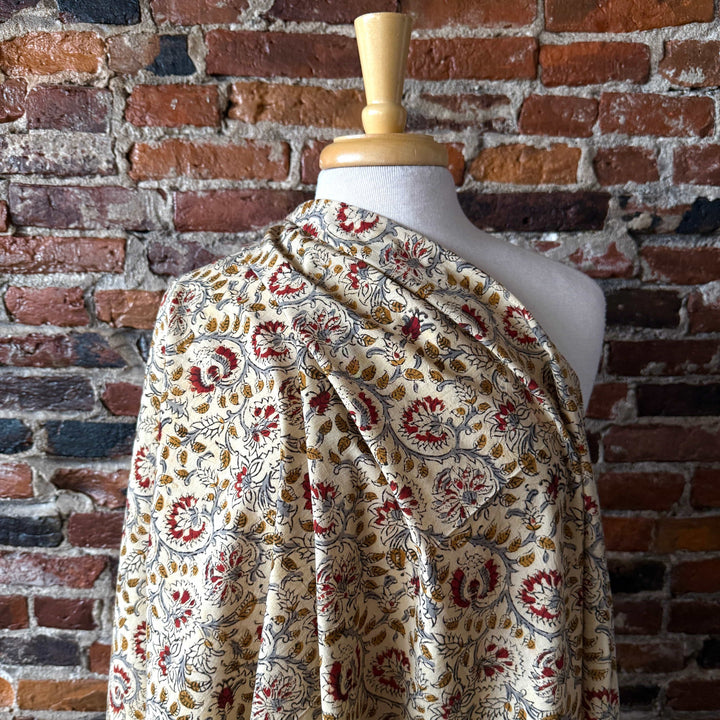 Default Spice Market - Kalamkari Cotton Blockprint from India