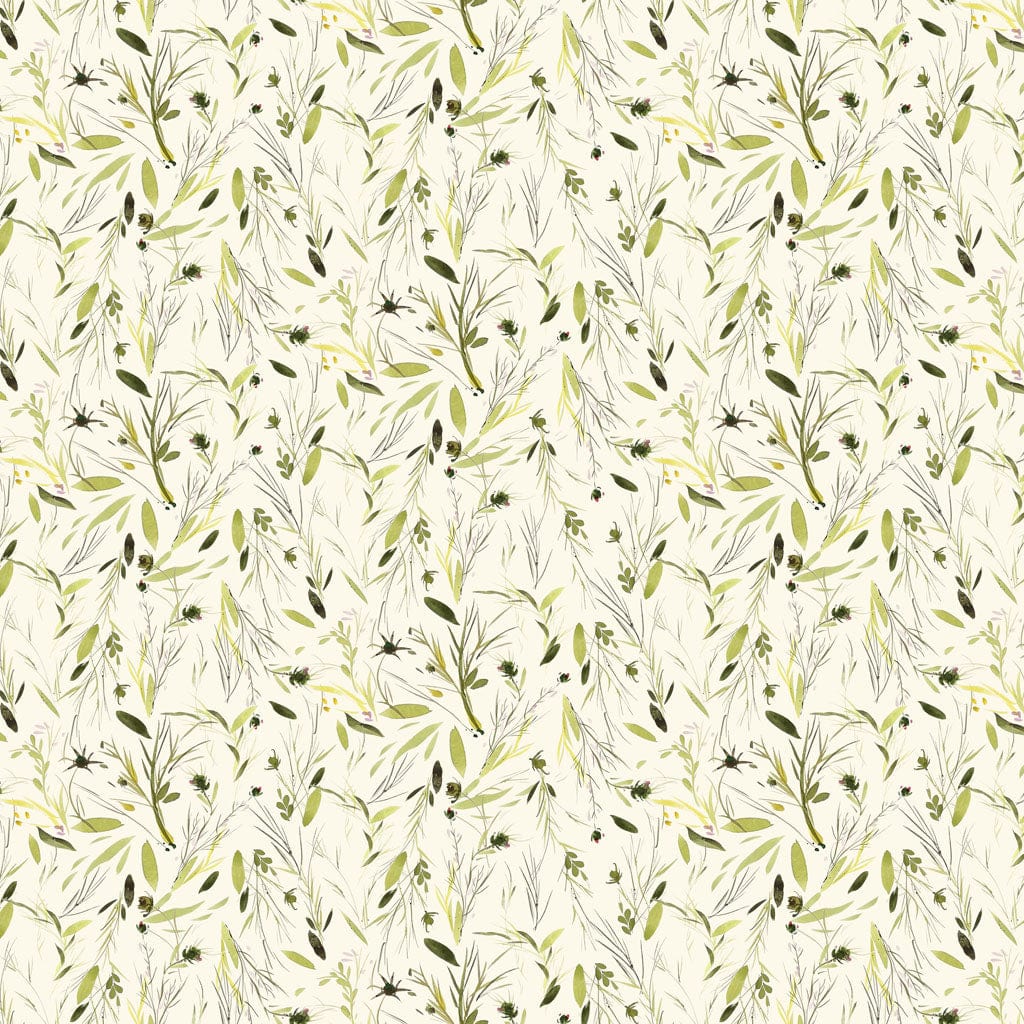 Default Sprigs in Cream - Summer Garden - Clothworks