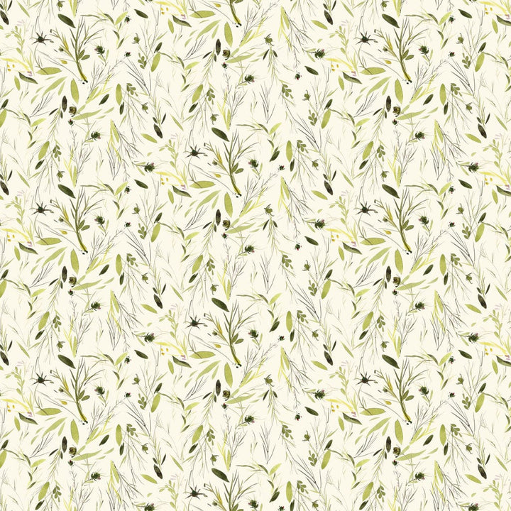 Default Sprigs in Cream - Summer Garden - Clothworks