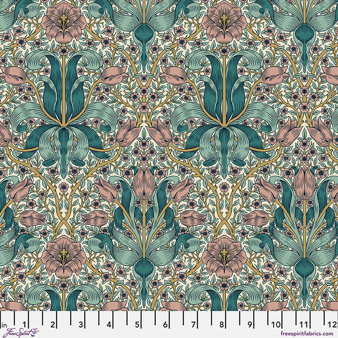 Default Spring Thicket in Teal - Lodden - The Original Morris & Co.