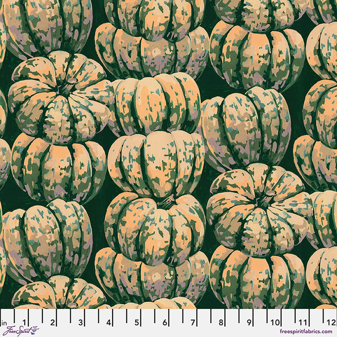Default Squashed in Green - Golden Harvest - Martha Negley