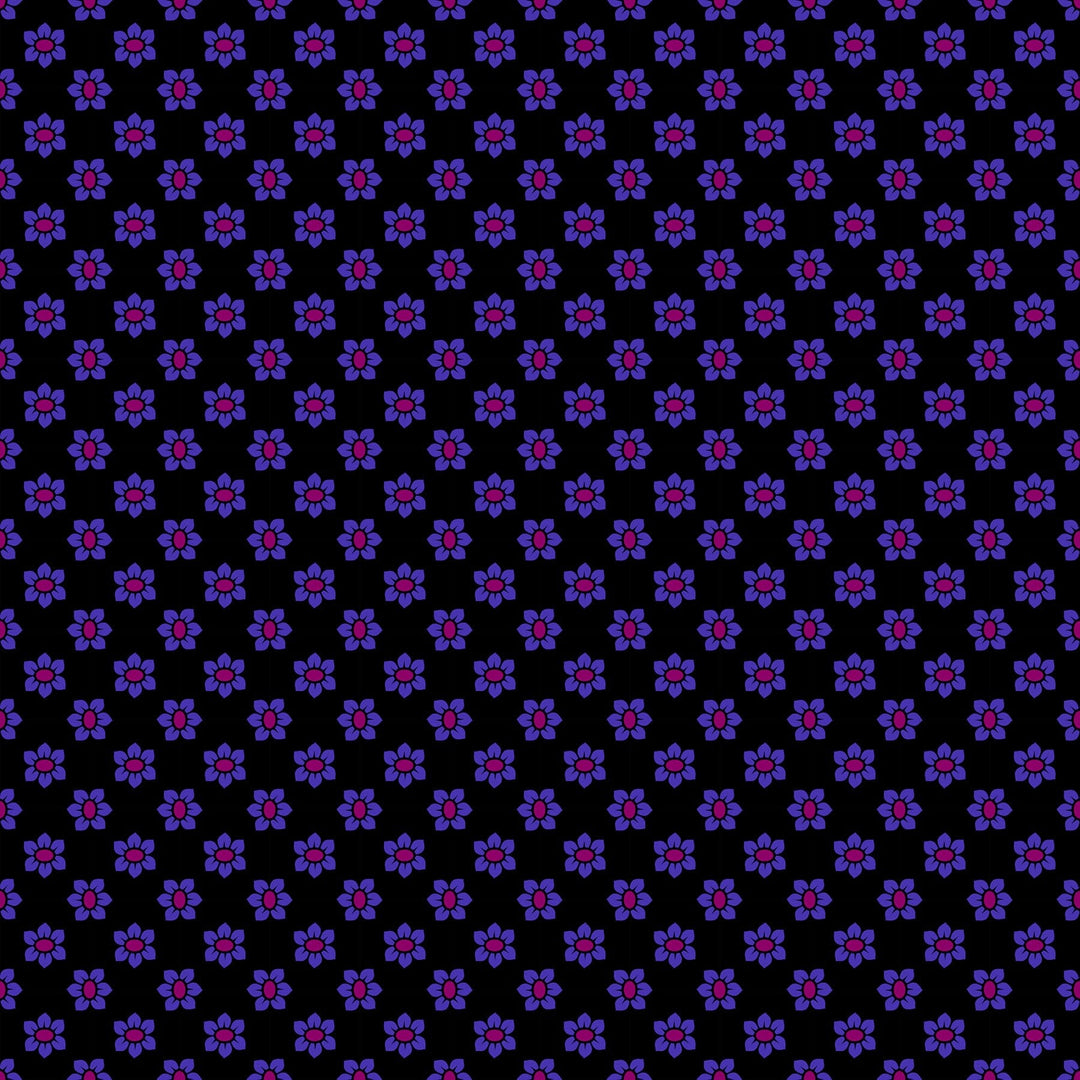 Default Stamped in Midnight - Allegory - Anna Maria Textiles