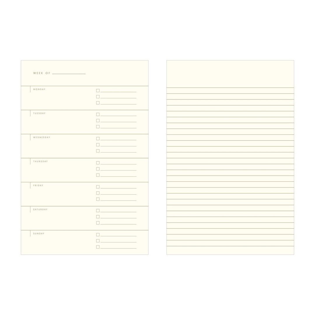 Default Standard Type Undated Planner - Copper