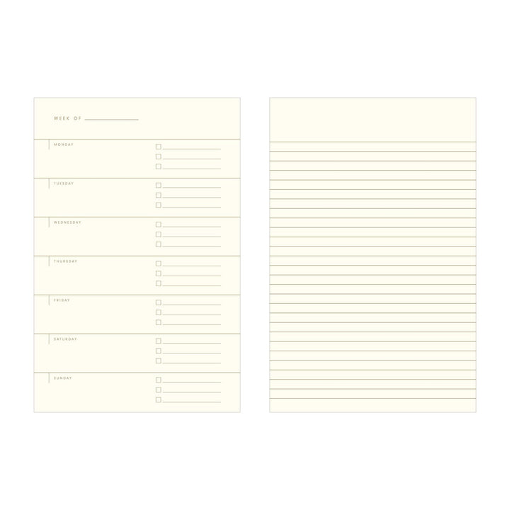 Default Standard Type Undated Planner - Copper