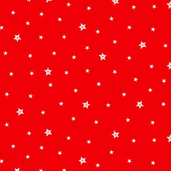Stars in Red - Scandi 2023 - Makower UK