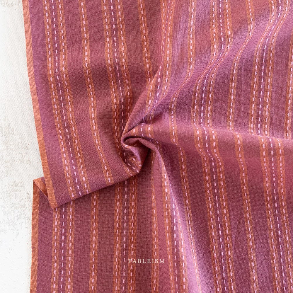 Default Stitch Stripe in Blackberry - Lucky Loom - Fableism