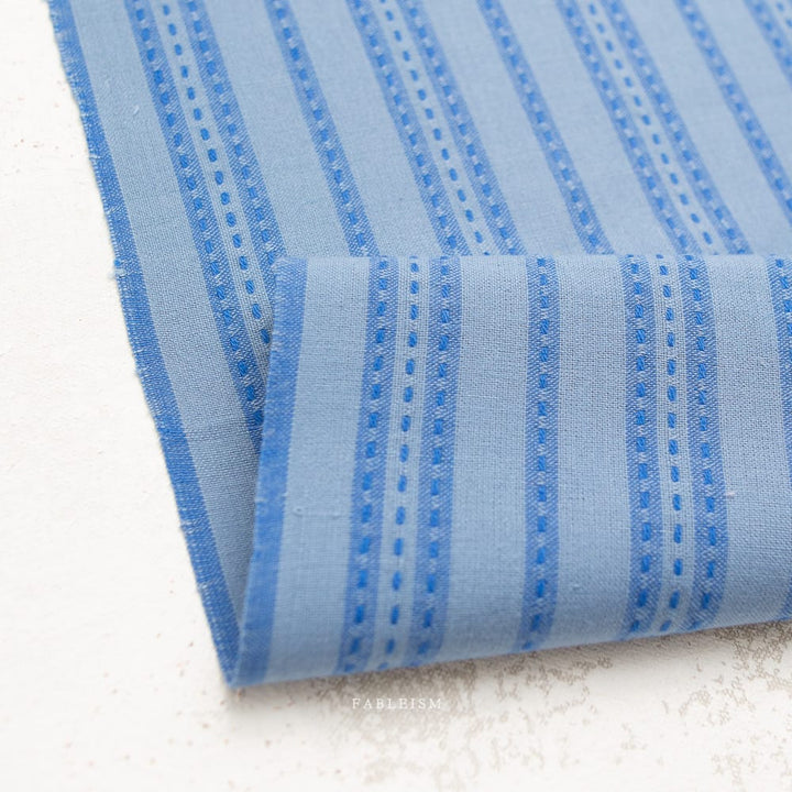 Default Stitch Stripe in Blue - Fine & Dandy - Fableism