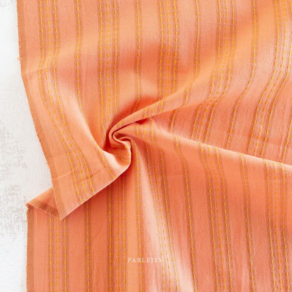 Default Stitch Stripe in Ginger - Lucky Loom - Fableism