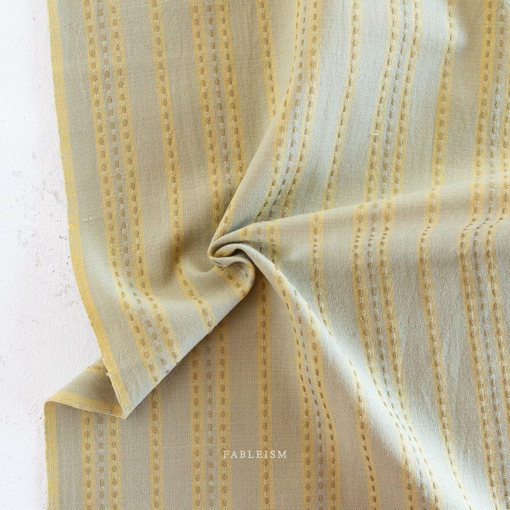 Default Stitch Stripe in Sage - Lucky Loom - Fableism