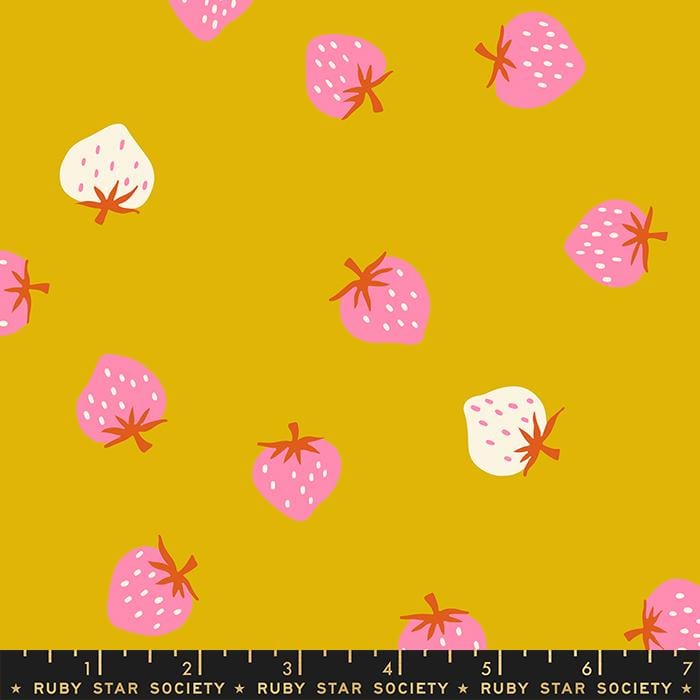 Default Strawberry in Goldenrod - Picture Book - RSS