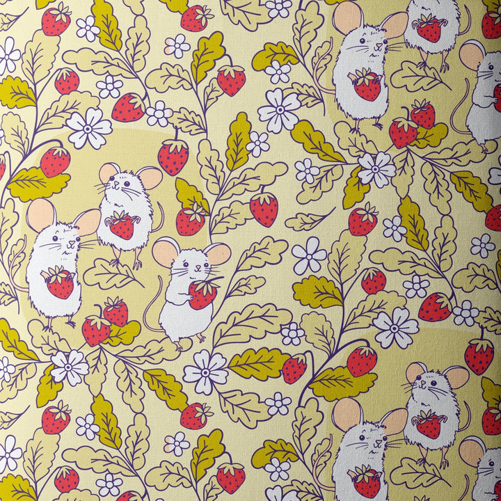 Default Strawberry Mice in Yellow - Forest Friends - CLOUD 9