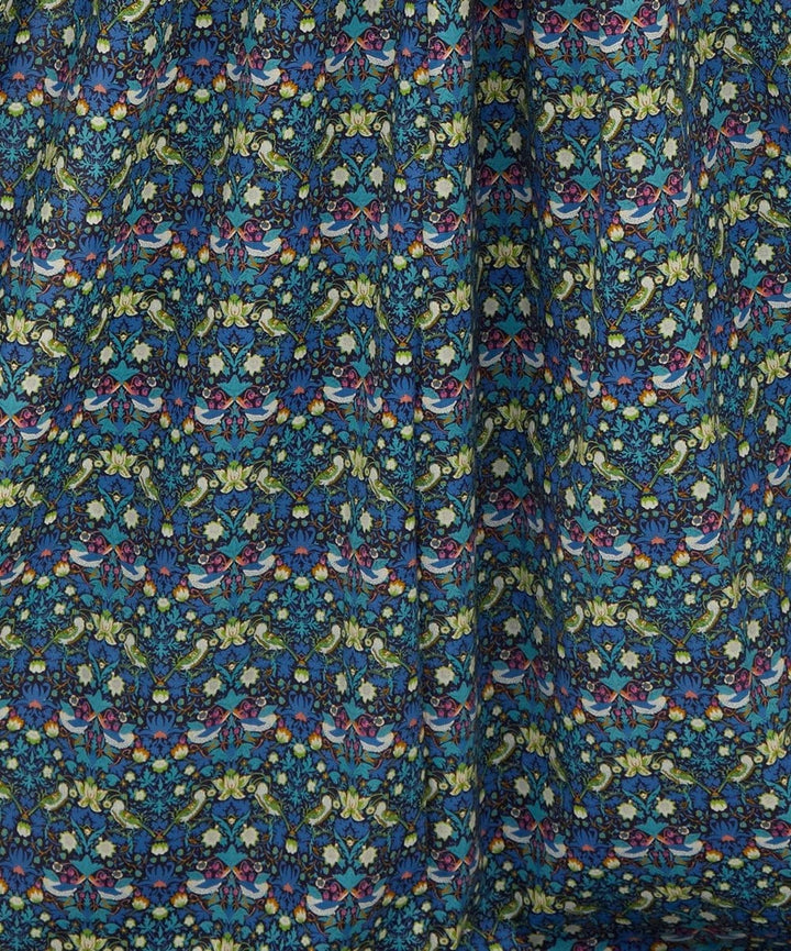 Default Strawberry Thief in Dark Blue - Liberty Tana Lawn Yardage