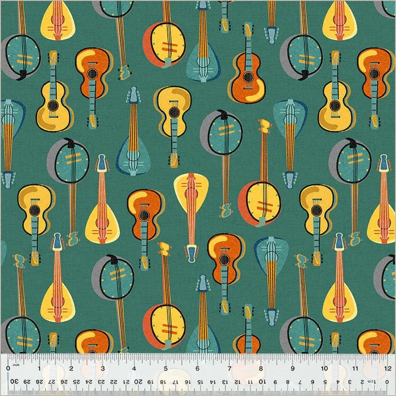 Default String Ensemble in Turquoise  - Feeling Jazzy - Whistler Studios