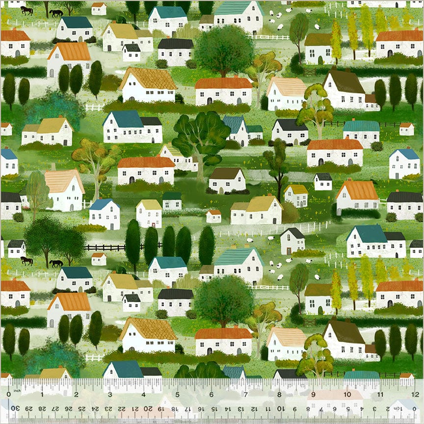 Default Sunday Drive - Houses in Green