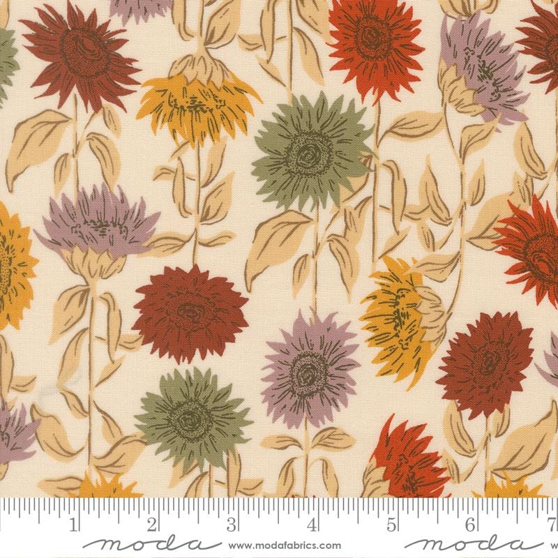 Default Sunflower Field in Eggshell - Windfall - Fancy That Design House