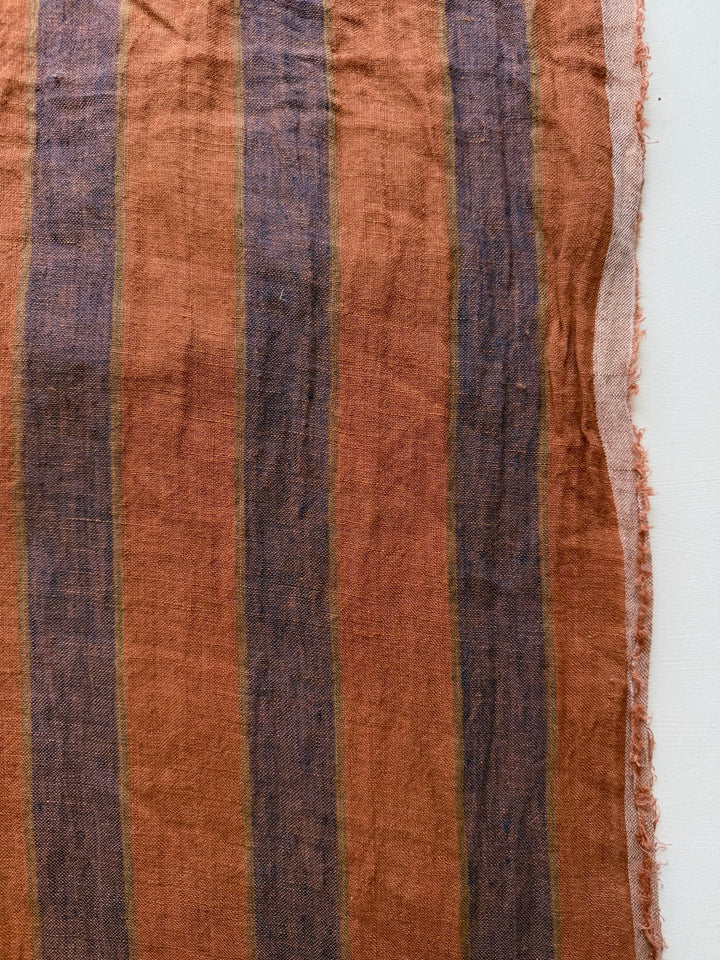 Default Sunset - Folk Fair - 100% Linen Yarn Dyed