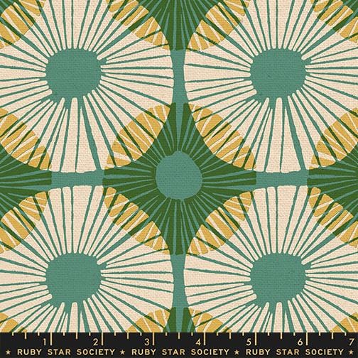 Default Superbloom in Watercress CANVAS - Reimagined Landscapes - Jen Hewett for Ruby Star Society