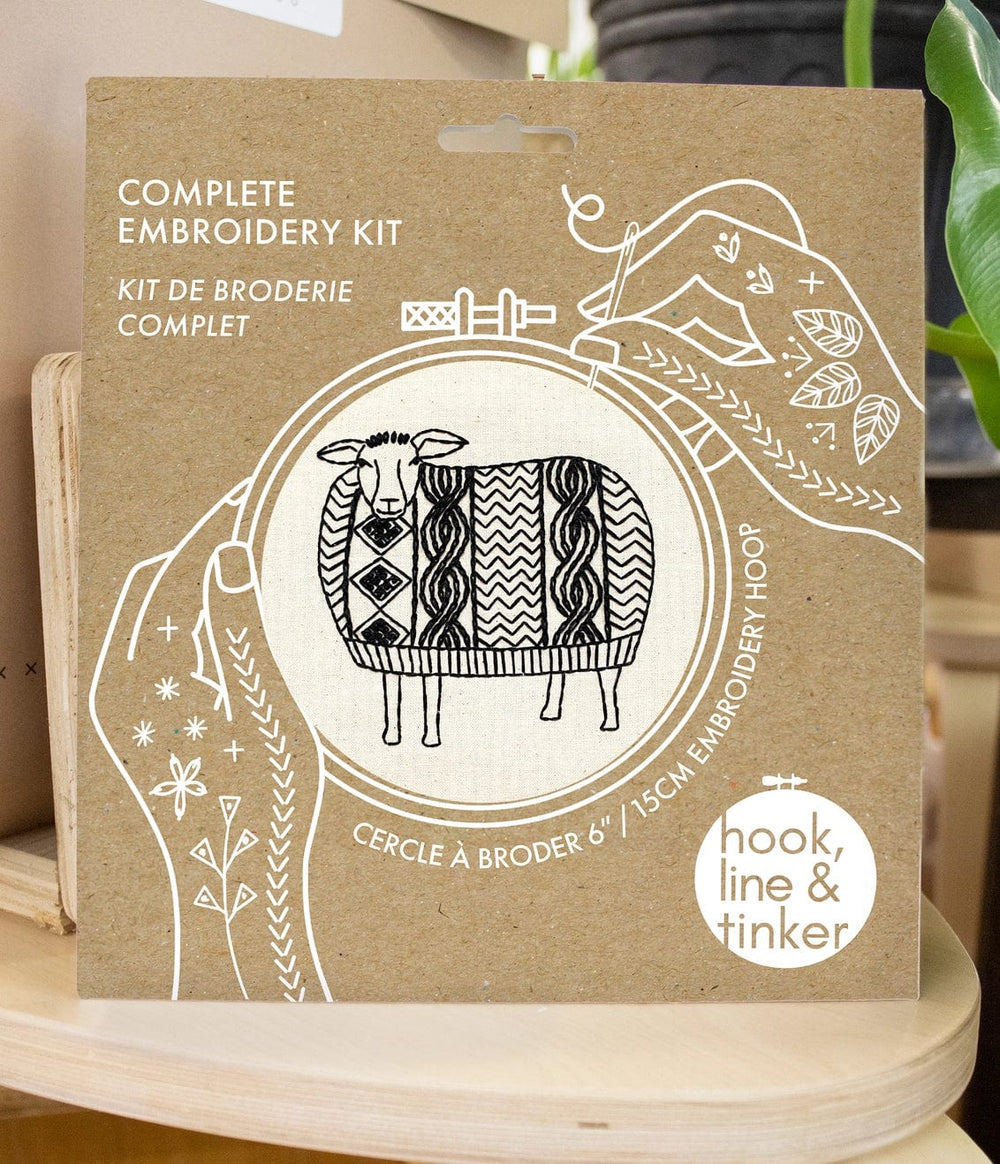 Default Sweater Weather - Hook, Line & Tinker Embroidery Kit