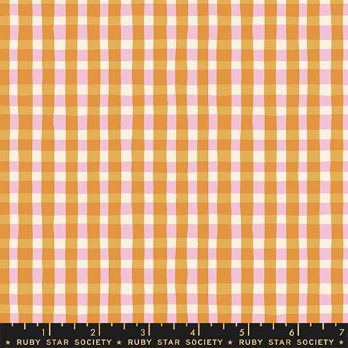 Default Tablecloth in Honey - Egg and Friends by Kimberly Knight for Ruby Star Society