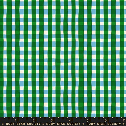 Default Tablecloth in Verdant - Egg and Friends by Kimberly Knight for Ruby Star Society