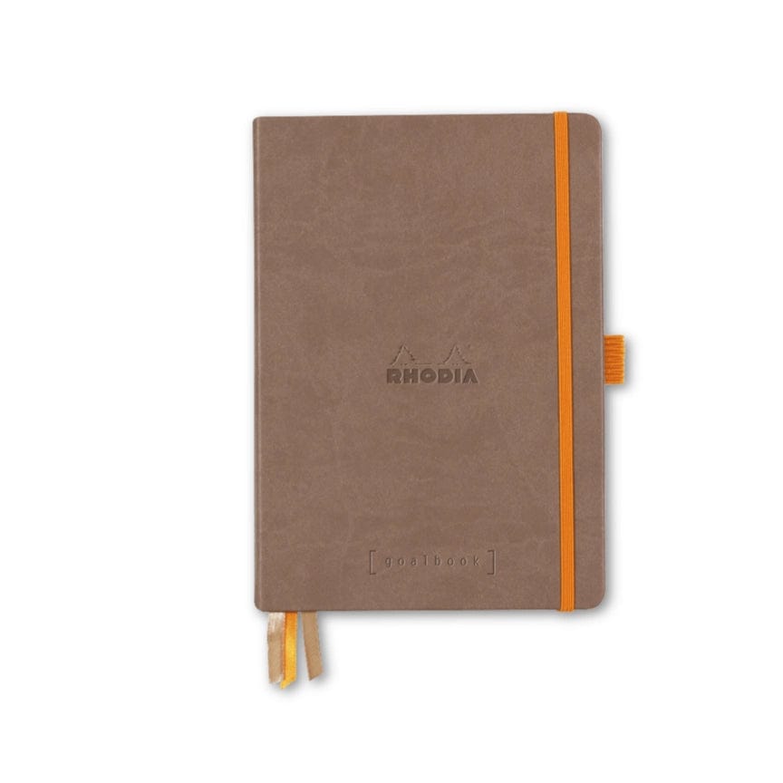 Default Taupe - Goalbook - Hardcover A5 Dot Rhodia