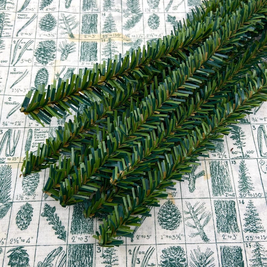 Default Ten Bendable Pine Stems - 12"