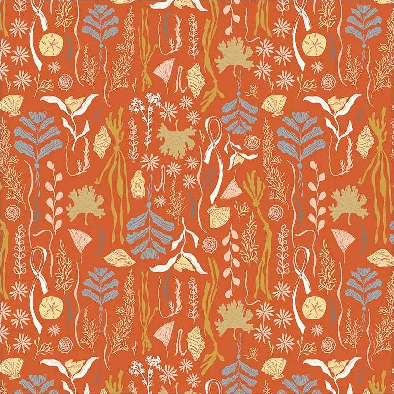 Default Tidelands in Coral Red - Rocky Coast - Cassandra Zaniboni