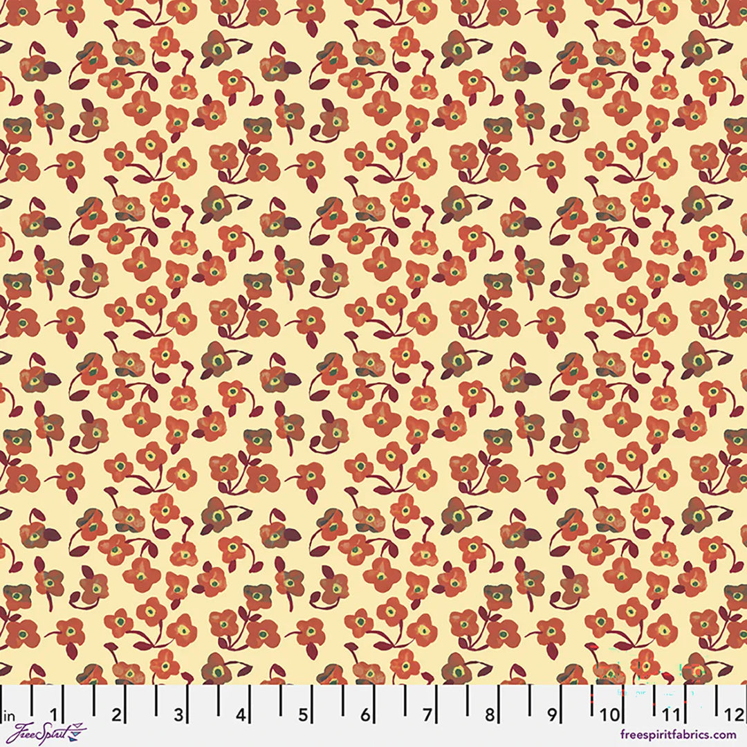 Default Tiny Flowers in Orange - Last Fall in Japan - Nathalie Letè