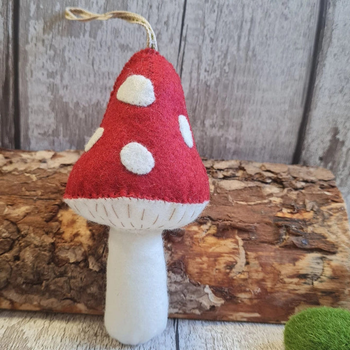 Default Toadstool Ornament - Corinne Lapierre Embroidery Kit