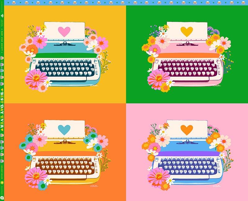 Default Typewriter PANEL in Multi - Best Day Ever - RSS