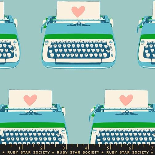 Default Typewriters in Turquoise - Best Day Ever - RSS