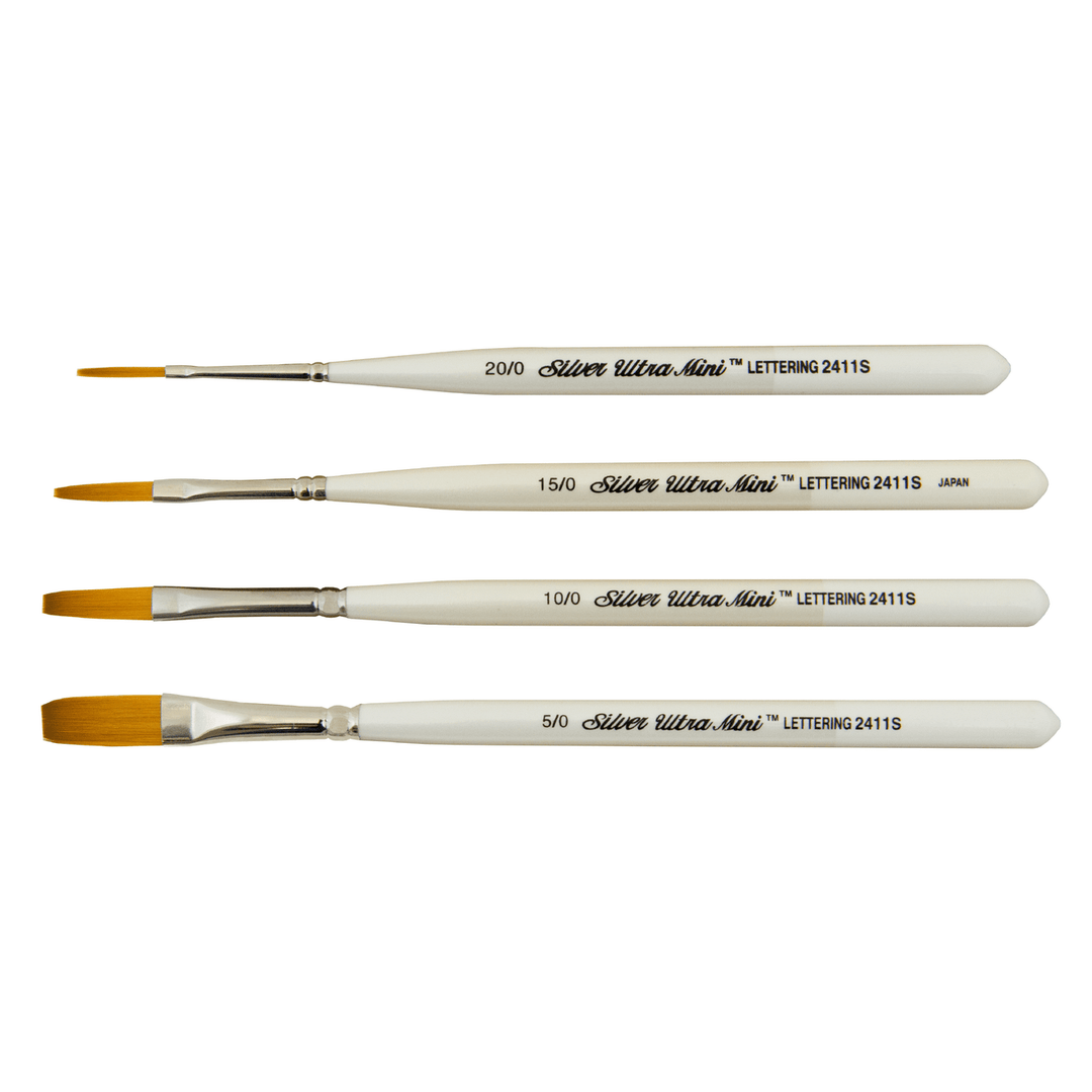 Ultra Mini® Lettering 10/0 Short Handled Brush