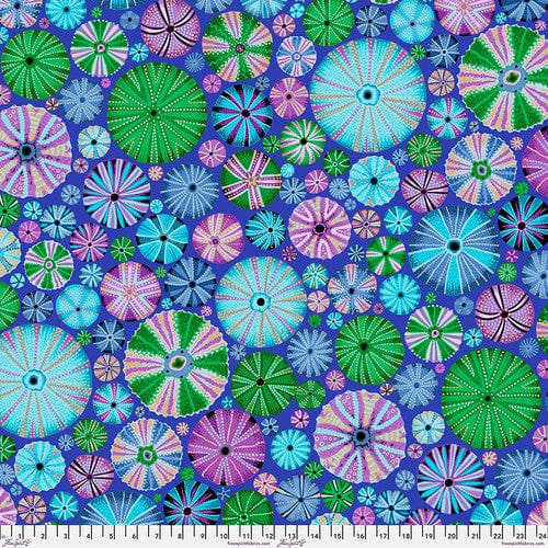 Default Urchin in Blue - Phillip Jacobs for Kaffe Fassett