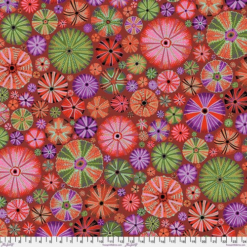 Default Urchin in Red - Phillip Jacobs for Kaffe Fassett