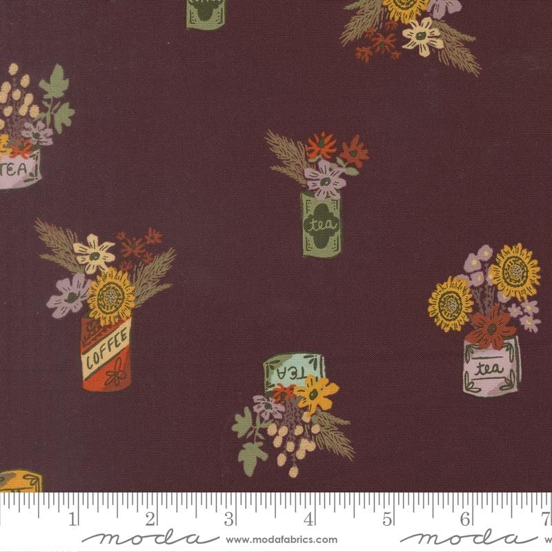 Default Vintage Flower Jars in Merlot - Windfall - Fancy That Design House