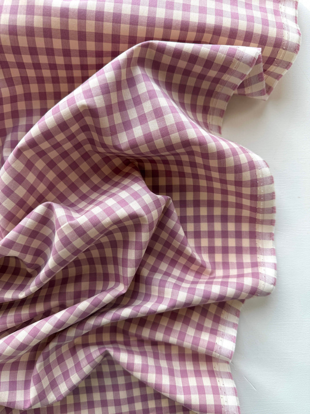 Default Violet - Classic Gingham Lawn