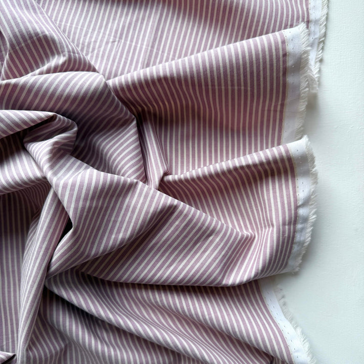 Default Violet - Classic Stripe Lawn